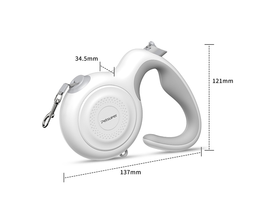 자동 강아지 리드줄